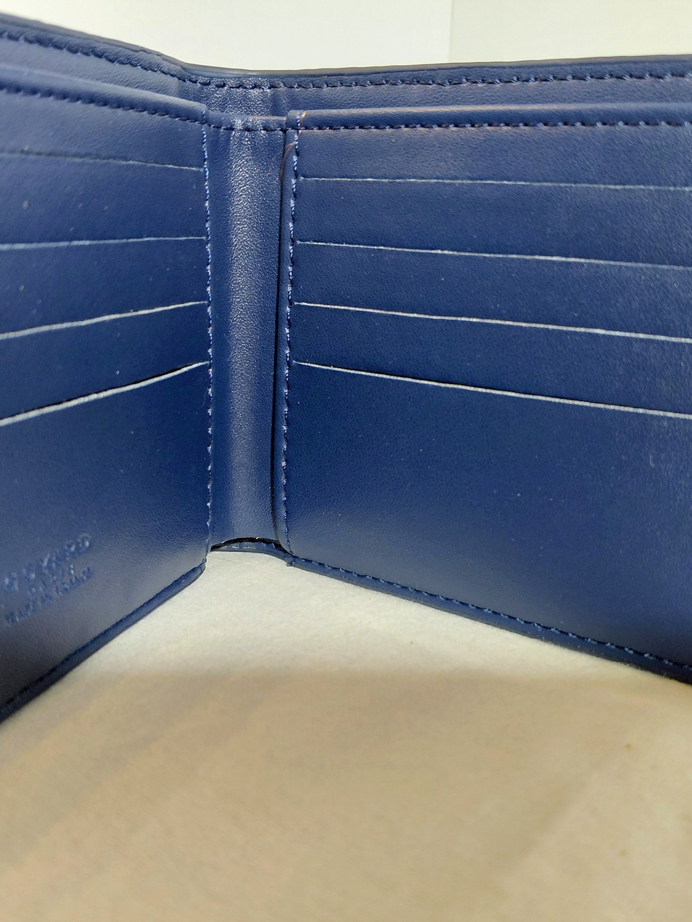 Goyard Men's Card Holder in Navy Brown - Picture 7 of 8